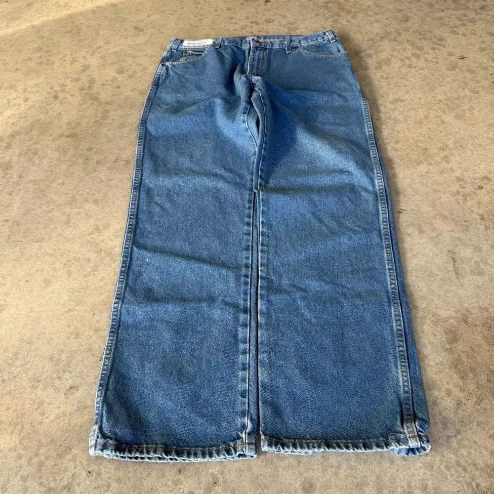 Vintage Y2K Dickies Light Wash Loose Fit Skater Grunge Denim Jeans